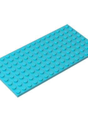 高砖积木零件GDS-529配件8x16 板兼容92438小颗粒MOC拼插散件