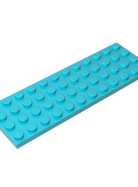 高砖积木零件GDS-557配件4x12 板兼容3029小颗粒MOC拼插散件