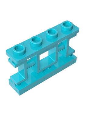 高砖积木零件GDS-M425配件1x4x2 中式栏杆兼容32932小颗粒MOC散件