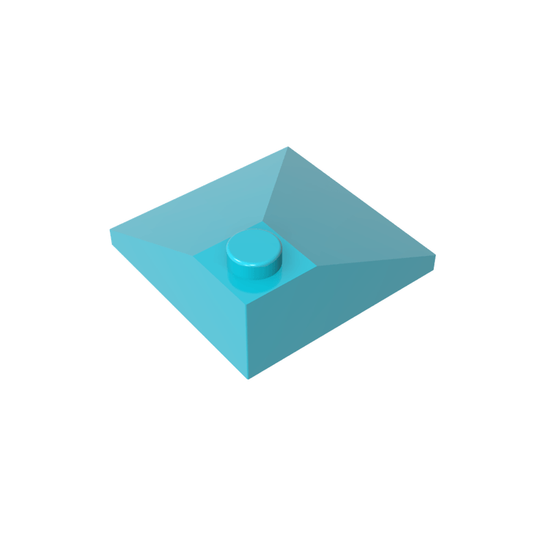 高砖积木零件GDS-1077配件3x3兼容3675小颗粒MOC拼插散件