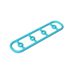 高砖积木零件GDS 10067散件 20902配件指环金戒指4颗兼容11010