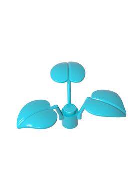 高砖积木零件GDS-1449配件三叶草兼容6255小颗粒MOC拼插散件