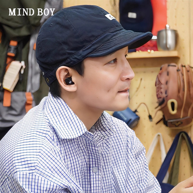 MIND BOY日系复古短檐帽女春夏季遮阳防晒鸭舌帽男式潮流棒球帽子