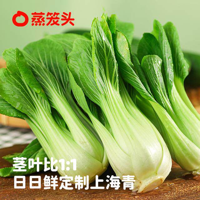 蒸笼头纸皮翡翠烧麦青菜香干营康正宗纸皮烧麦新鲜早餐速食