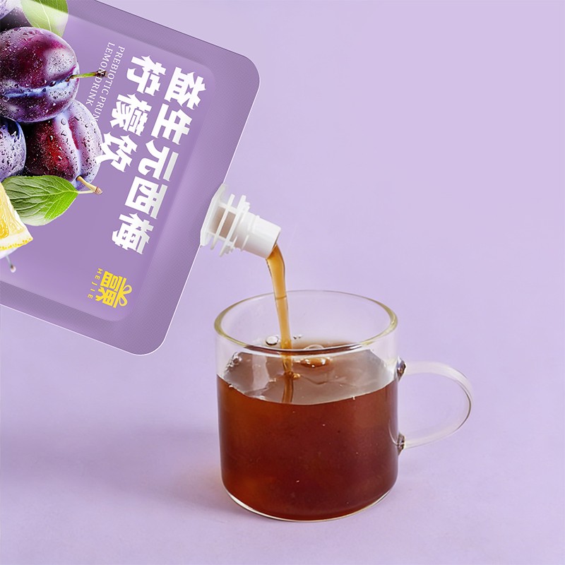 盒界西梅汁益生元西梅柠檬饮120ML混合浓缩果汁饮料小包装便携