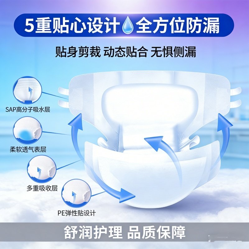 卧床老人纸尿裤黏贴式加厚大码防漏超吸收男女通用护理用品源头,孕妇装/孕产妇用品/营养,看护垫/一次性床垫,淘宝优惠券,粉丝福利购,淘宝优惠卷