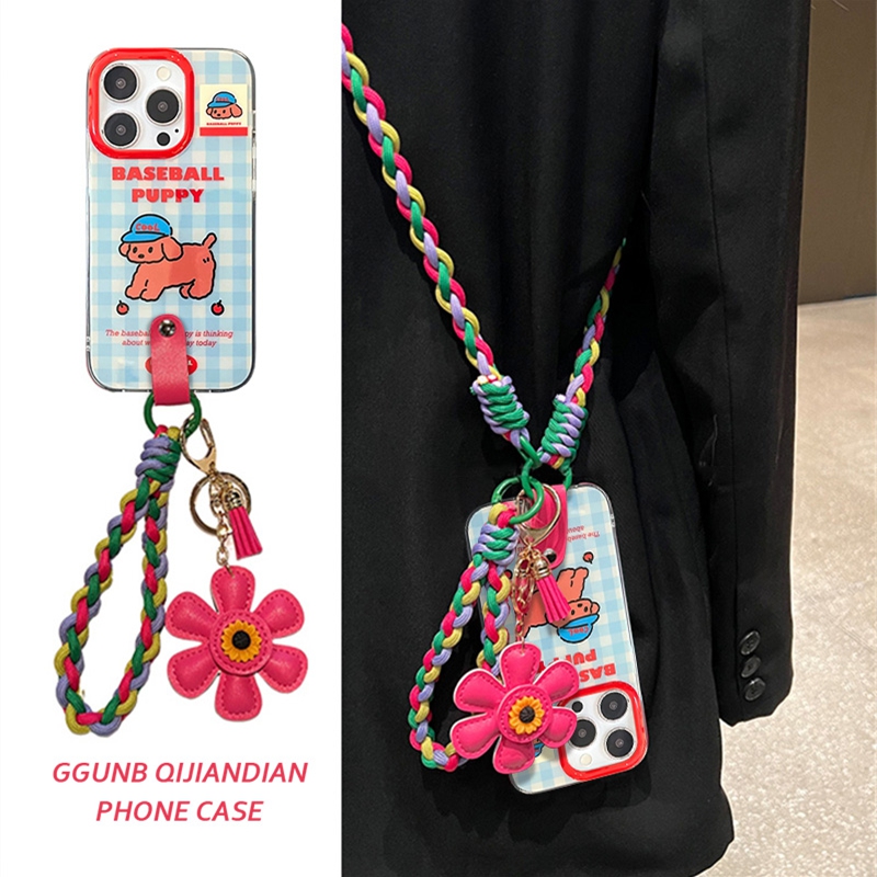 蓝白格纹蓝帽褐狗适用华为nova13Pro手机壳12/11高级10/9个性8荣耀300/200小众100简约90防摔80软70