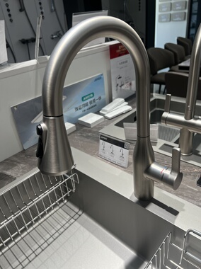 门店款JOMOO九牧33138龙头刀片水多功能冷热防指纹水槽洗碗厨房用