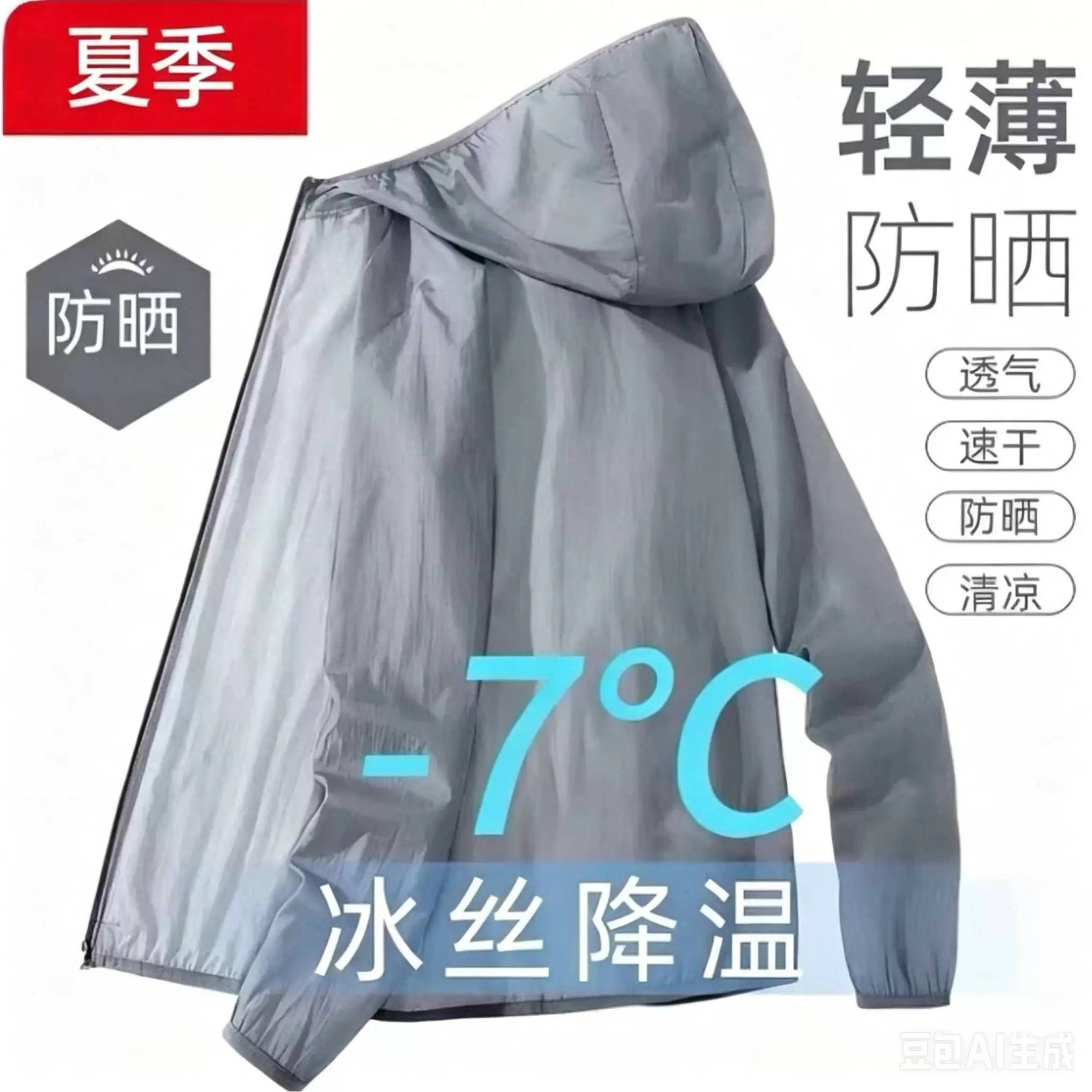 防晒衣男女夏季学生冰丝网眼透气