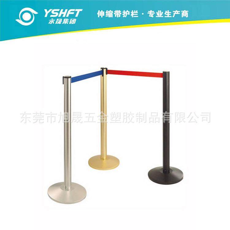 厂家直供2米加厚不锈钢铸铁底礼宾杆银行地铁站机场隔离带警戒线