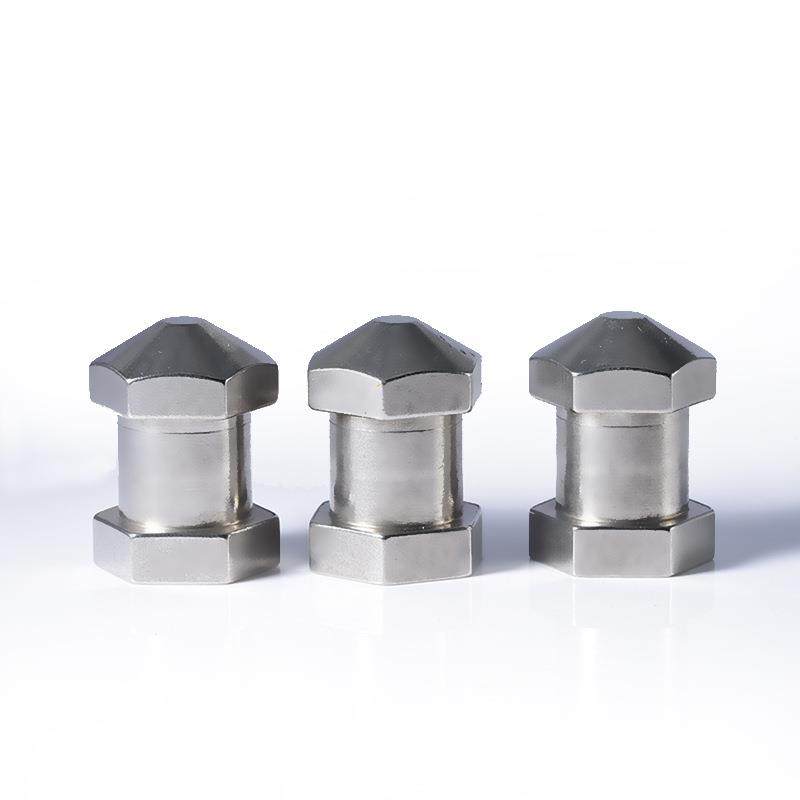 东莞厂家生产异形螺母六角不锈钢螺母精密五金配件车削件来图预定