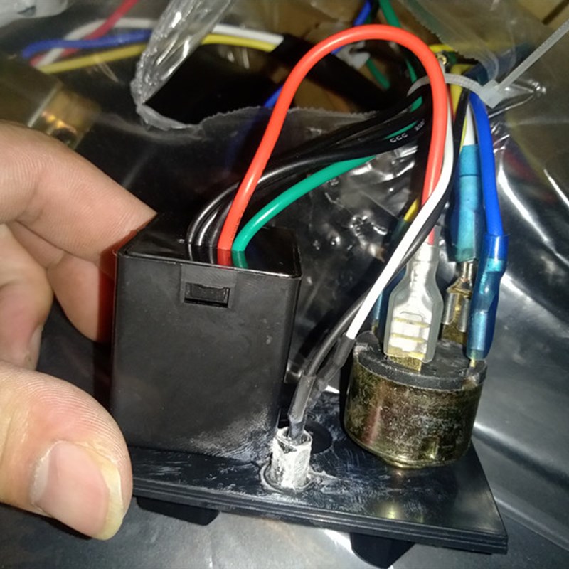 改装款848L蒸发器温空开关三档风量开关24V线速汽车空调蒸发器12V