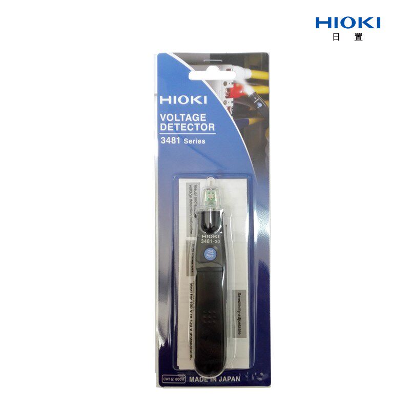 HIOKI日置3481-20非接触验电笔带有白色LED灯感应式电工试电笔