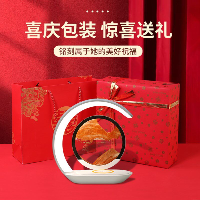 新婚礼物送新人新娘订婚高档闺蜜朋友送礼实用的高级感礼品摆件小