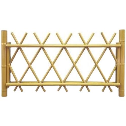 不锈钢仿竹护栏新农村建设景区公园菜园别墅庭院篱笆栅栏围栏定做