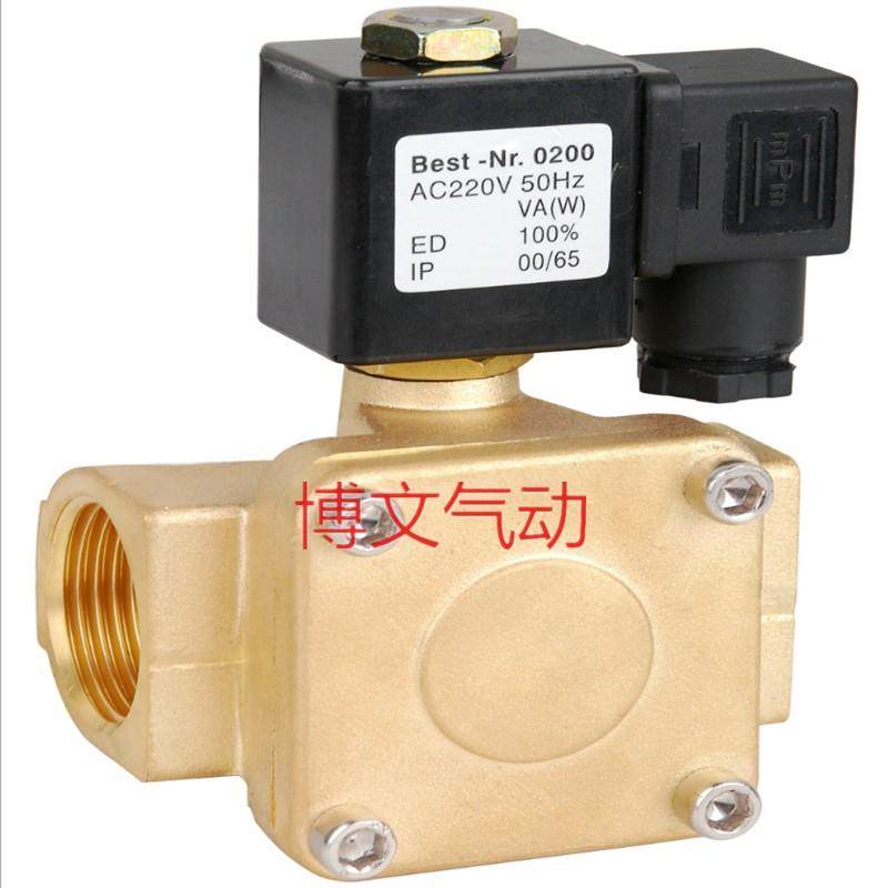 Q22MD-G1/2 L15 L20 25 G3/4 3/8 L10铜体二通膜片式电控电磁阀