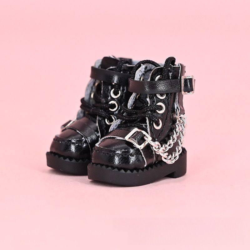 ob11娃鞋 机车靴高帮链条靴子 12分BJD鞋子p9 ufdoll gsc素体皮靴,模玩/动漫/周边/娃圈三坑/桌游,棉花娃娃/毛绒玩具娃衣,淘宝优惠券,粉丝福利购,淘宝优惠卷