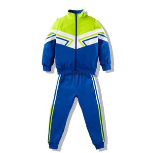 校服定制一模一样春秋新款中小学生班服校服幼儿园园服条纹拼色运