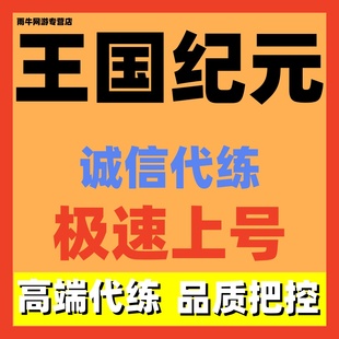 王国纪元代练代打代肝