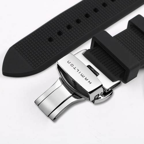 手表带硅胶原装Hamilton天