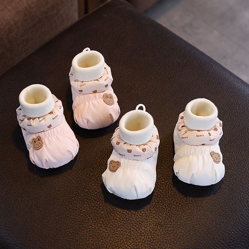 婴儿鞋冬季加绒加厚0-1岁