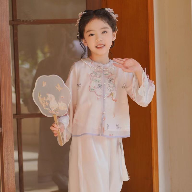 女童中式汉服马面套装202