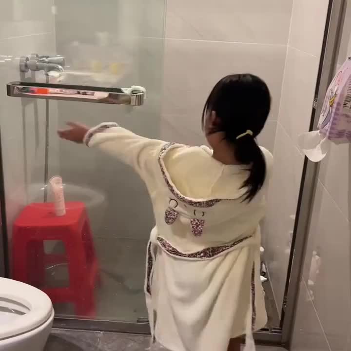 卡皮巴拉儿童浴袍可爱卡