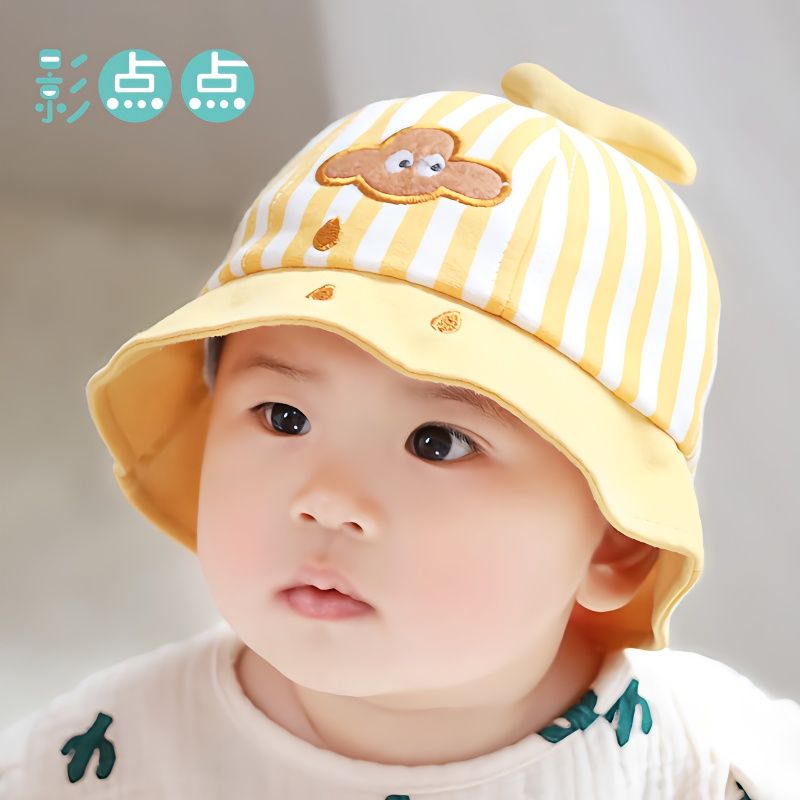 宝宝帽子春秋款纯棉婴儿