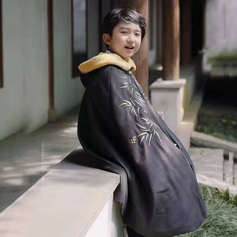 儿童披风斗篷秋冬季外出