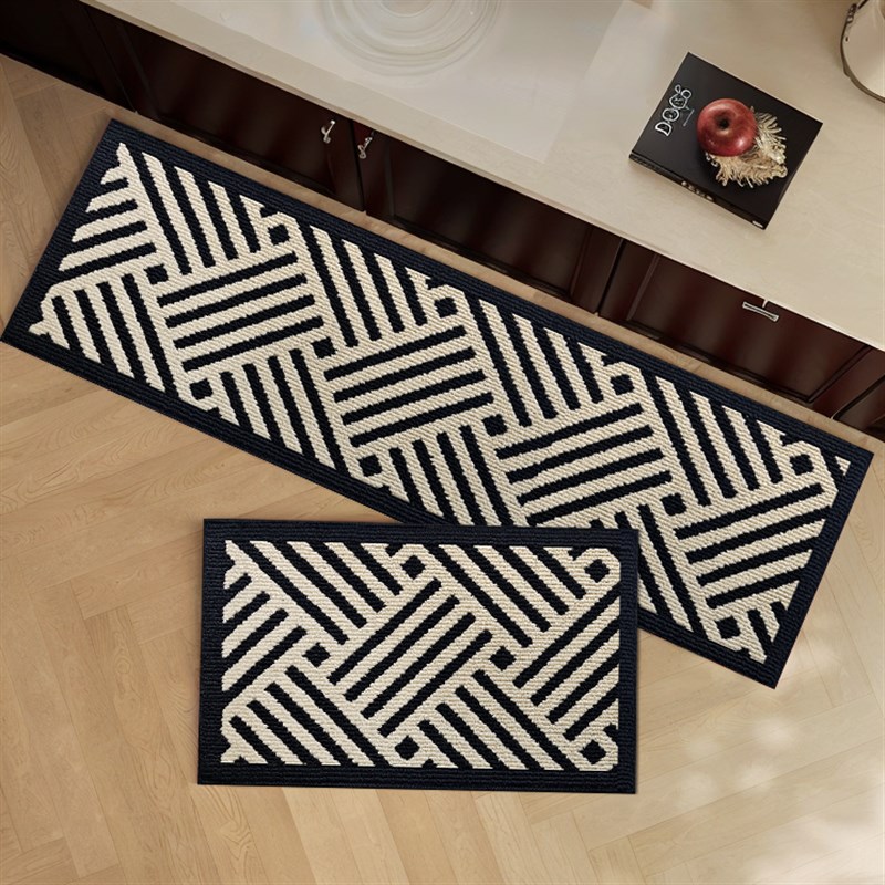 美式厨房专用地垫防油防水耐脏吸水垫子进门脚垫可擦免洗防滑地毯