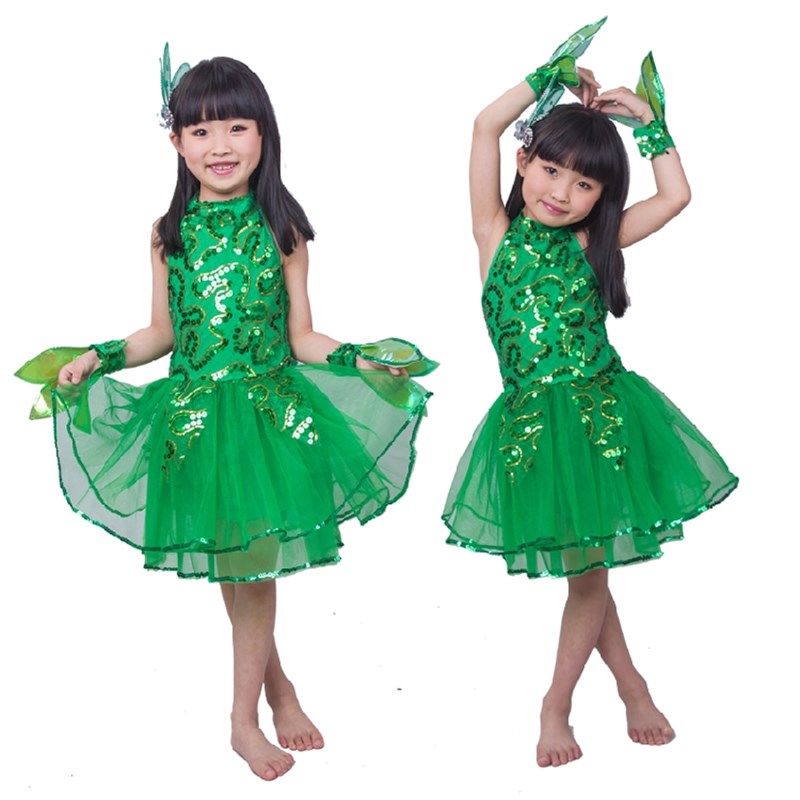 六一演出儿童剧小草绿树小树大树服舞台儿童表演服装大树造型服