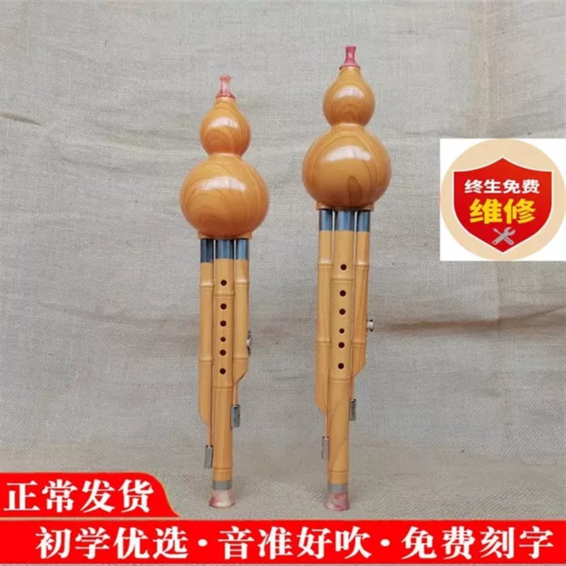 滇西和韵仿黄杨木葫芦丝C/降B调成人儿童学生专业初学乐器表演型