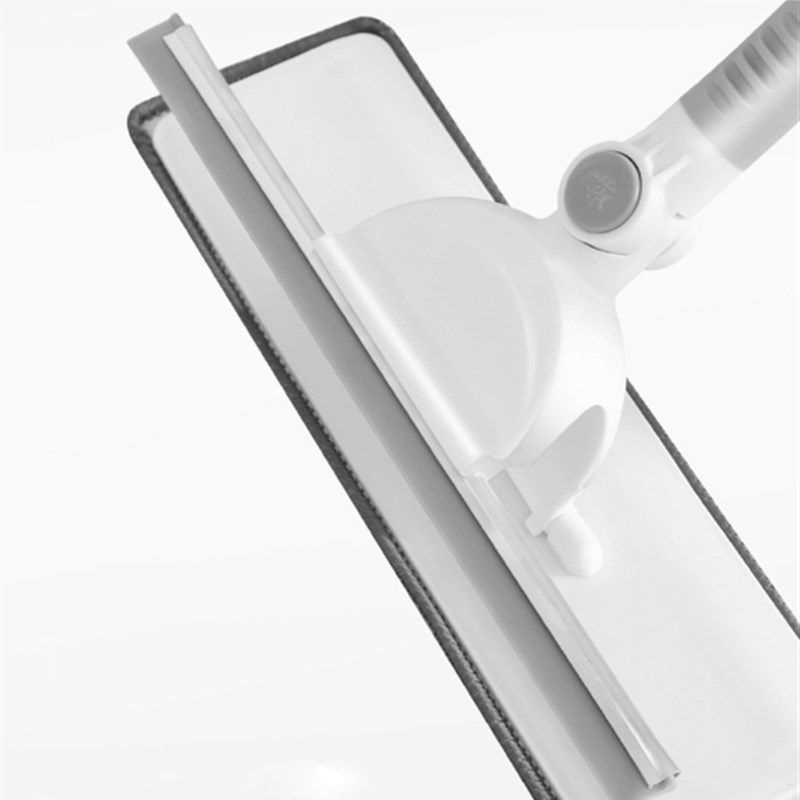 擦玻璃神器家用旋转弯曲可伸缩高层窗户外一体双面擦刮水清洁工具