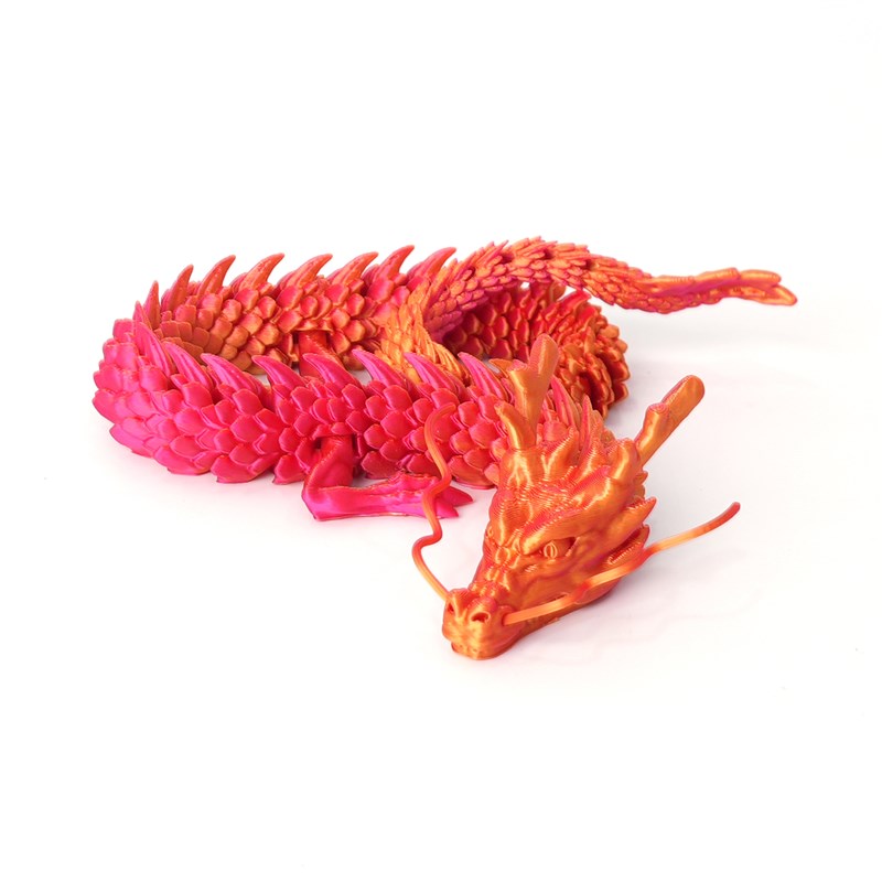 3d打印关节龙玩具摆件中国神龙全身关节可动生肖装饰模型创意送礼