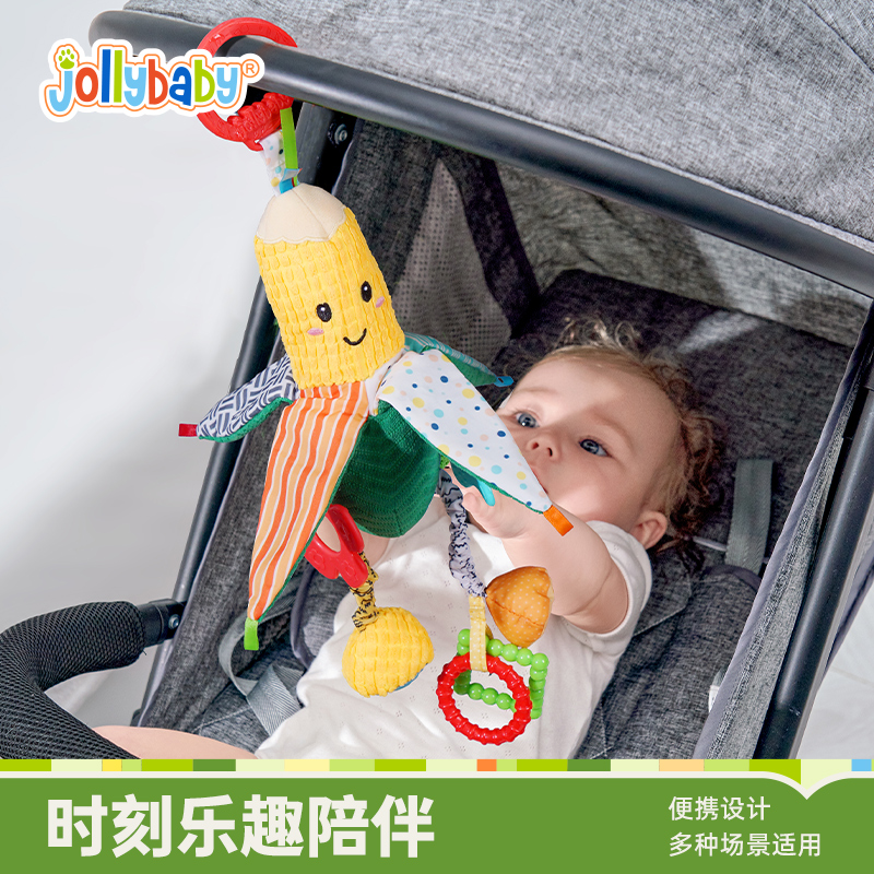 jollybaby婴儿车玩具挂件摇铃