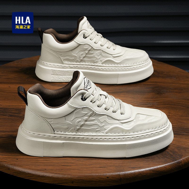 海澜之家小白鞋男鞋2026新款秋冬季加绒厚底增高潮流百搭休闲板鞋,流行男鞋,休闲板鞋,淘宝优惠券,粉丝福利购,淘宝优惠卷