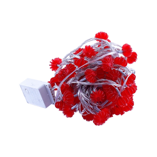 元宵节红灯笼小彩灯闪灯亚克力灯串过年装饰新年家用氛围布置串灯