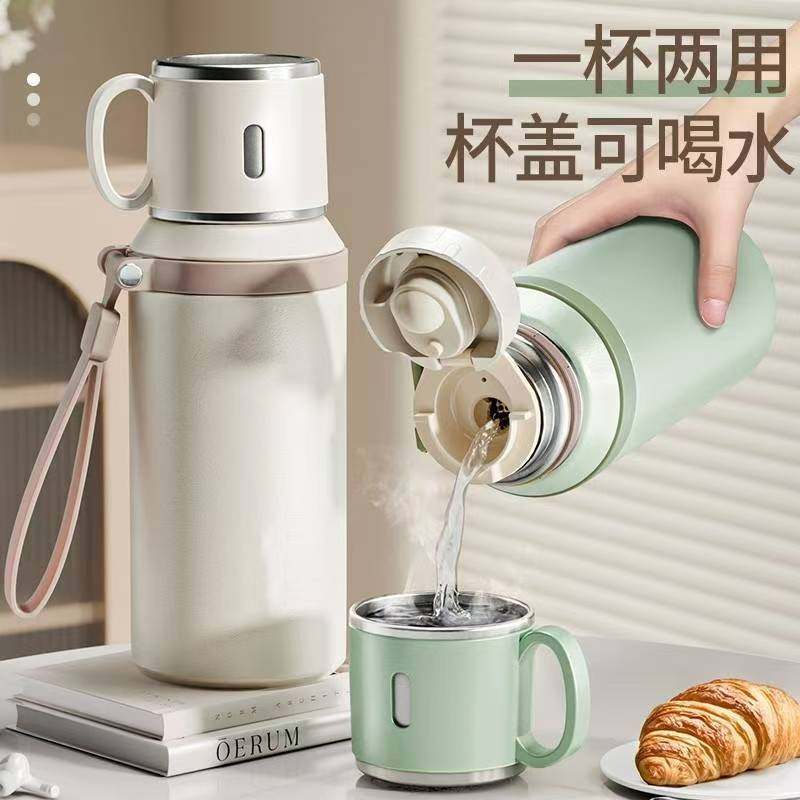 瞿聃风貌保温杯316不锈钢泡茶杯子杯盖可喝水冷热双用高颜值水杯,餐饮具,保冷/保温杯,淘宝优惠券,粉丝福利购,淘宝优惠卷