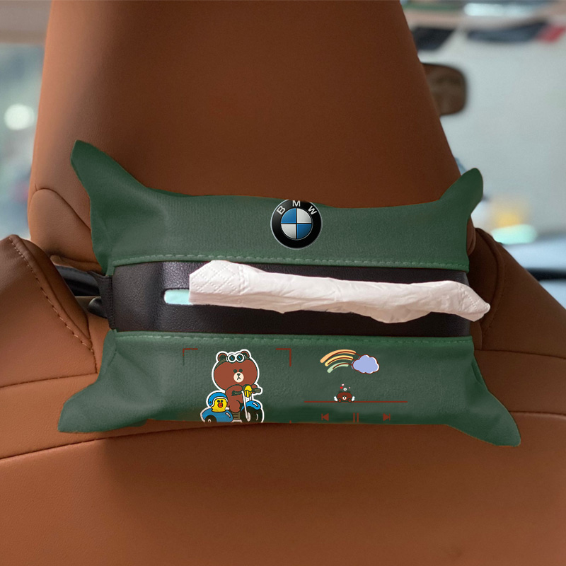 汽车纸巾包车载座椅抽纸盒