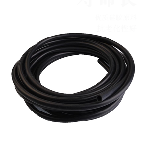 黑色硅胶软管橡胶管耐高温圆形水管弹力抗老化家用绝缘胶管加厚