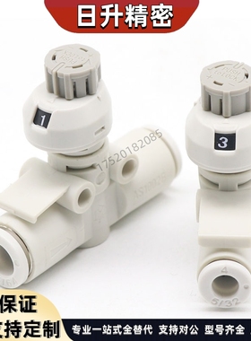 AS-FS系列带刻度节流阀 AS1002 2002FS-04-06速度控制阀刻度表