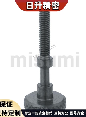 AJSTKM3/4/5/6/8调整螺栓 滚花旋钮型 手拧螺螺丝 PAZ62 镀镍
