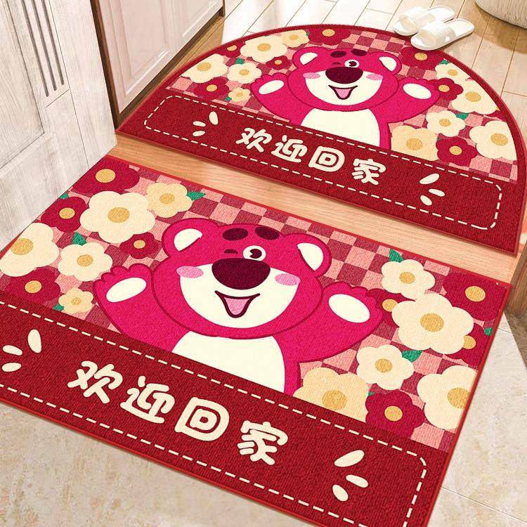 欢迎回家地毯可爱乔迁地垫防滑入户门垫门外进门门口脚垫2024新款,居家布艺,入户地垫,淘宝优惠券,粉丝福利购,淘宝优惠卷