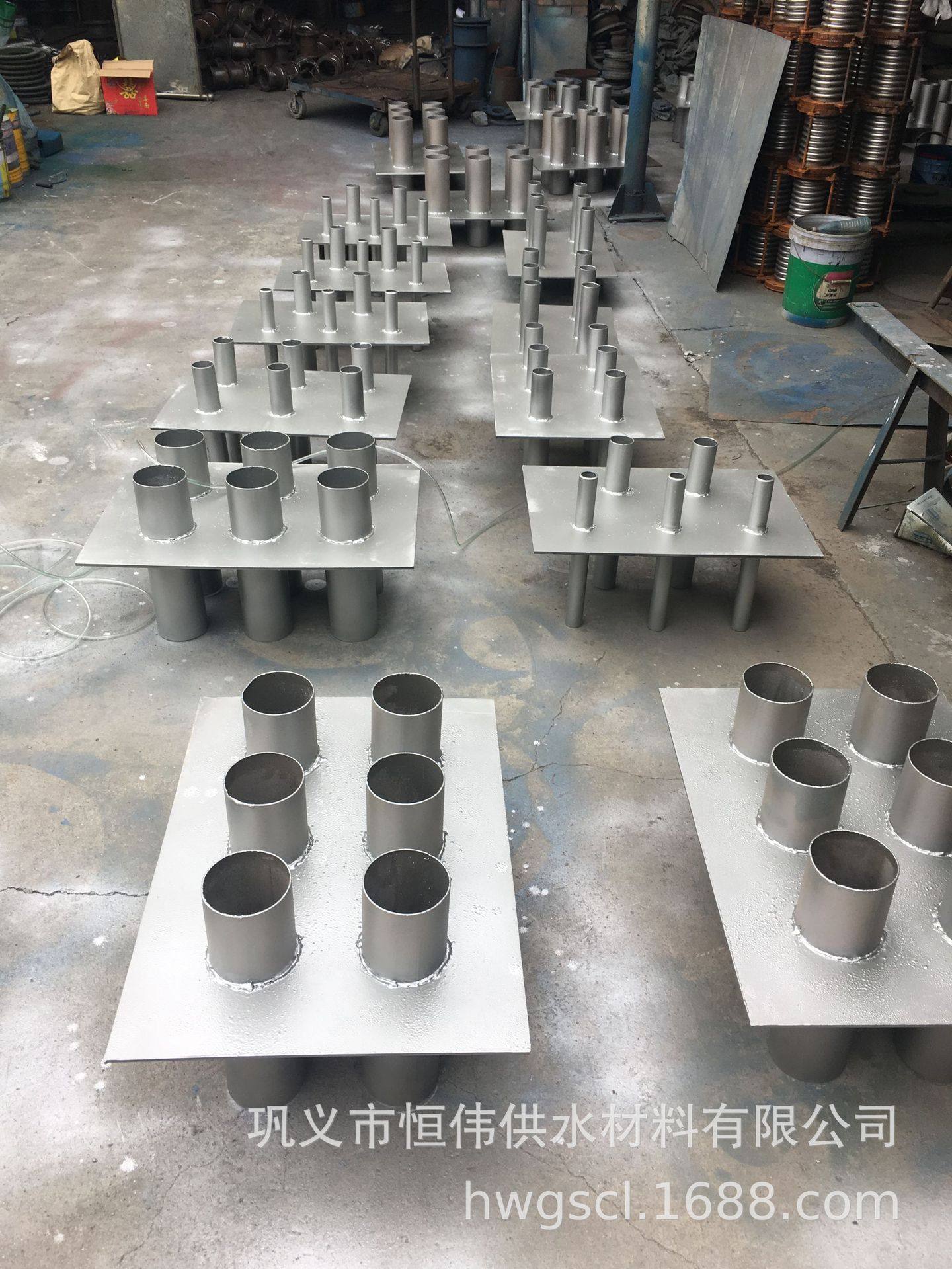 镀锌人防密闭肋套管 套丝电气电力组合穿线套管 sc钢性密闭套管