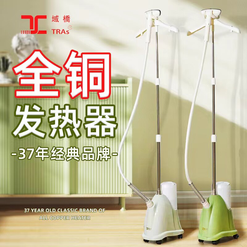 域桥挂烫机家用服装店商用新款大蒸汽熨斗立式蒸气熨斗全铜芯熨斗