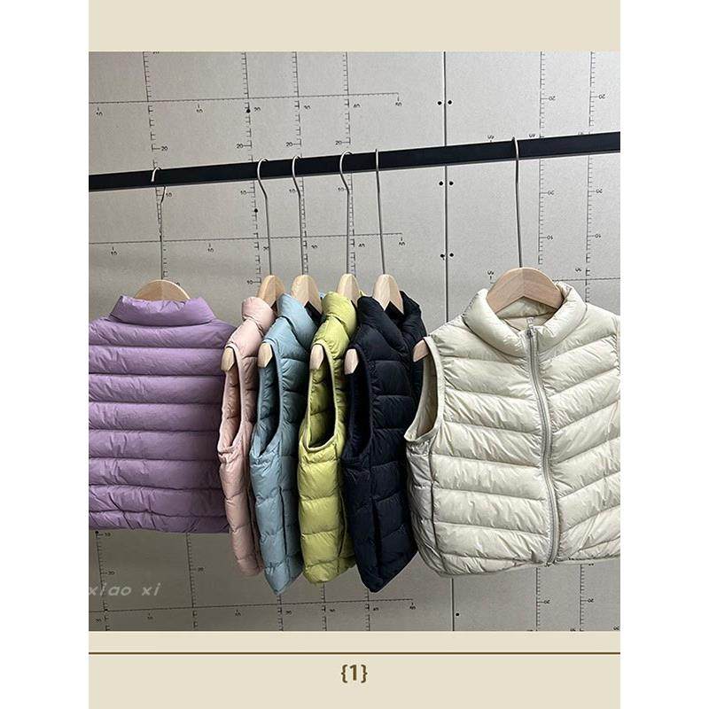 儿童羽绒服2025秋冬新款男女童轻盈马甲时尚百搭立领保暖坎肩外套,童装/婴儿装/亲子装,羽绒服,淘宝优惠券,粉丝福利购,淘宝优惠卷