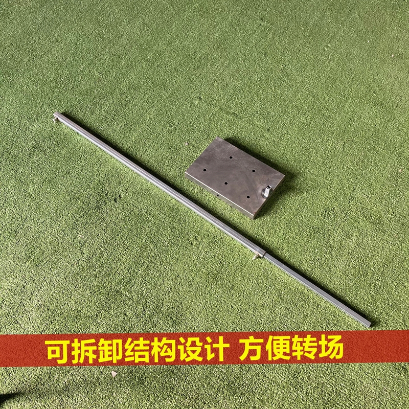 婚庆舞台立柱气球派对布置kt板背景方形展架底座高矮伸缩铁艺支撑