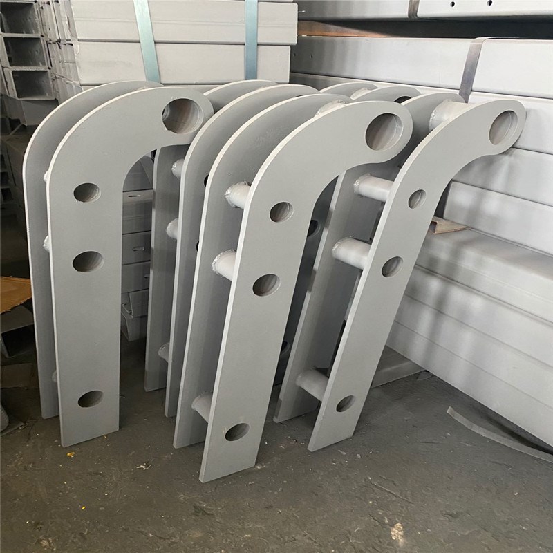 c桥梁防撞景观护栏不锈钢复合管河道隔离栏杆大桥灯光扶手护栏