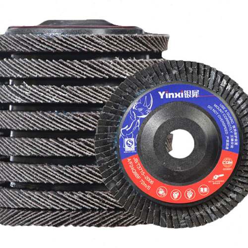 加厚100角磨机百叶片打磨片砂轮片抛光片千叶轮不锈钢金属磨光片