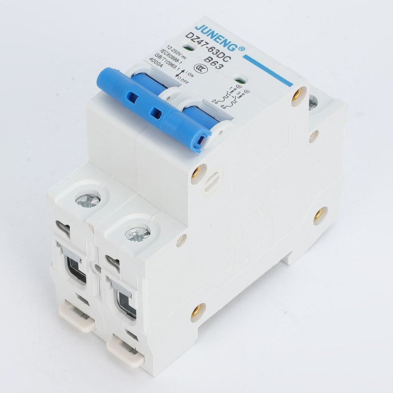 电动车专用直流空开DC24V60V72V空气开关小型直流电断路器20A63A